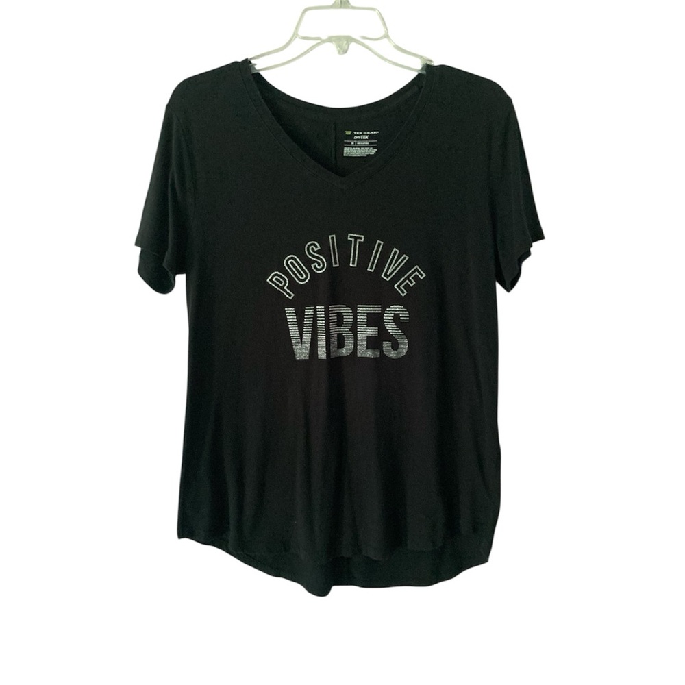 Tek Gear Dry Tek Positive Vibes Tee Medium